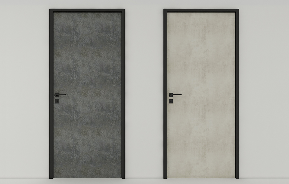 B款極簡隱形門（珍珠黑）