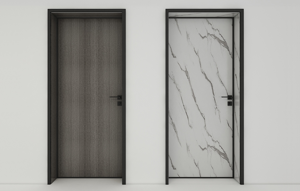 B款極簡隱形門（珍珠黑）